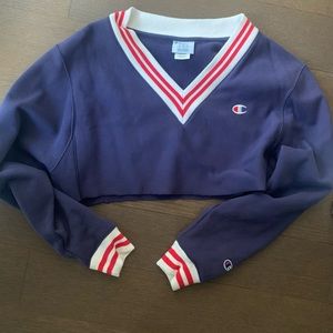 Champion cropped sweater